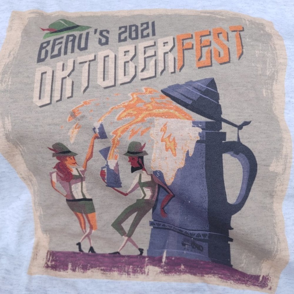 2021 Beau's Brewery Octoberfest T-Shirt XL